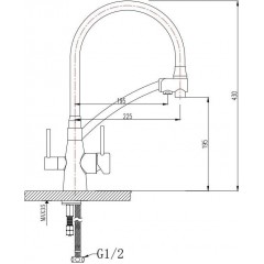 Смеситель Raglo R80.621.09