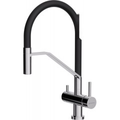 Смеситель Omoikiri Akeno C-BL (хром/черный)