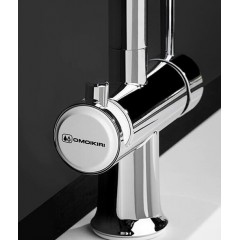 Смеситель Omoikiri Akeno C-BL (хром/черный)