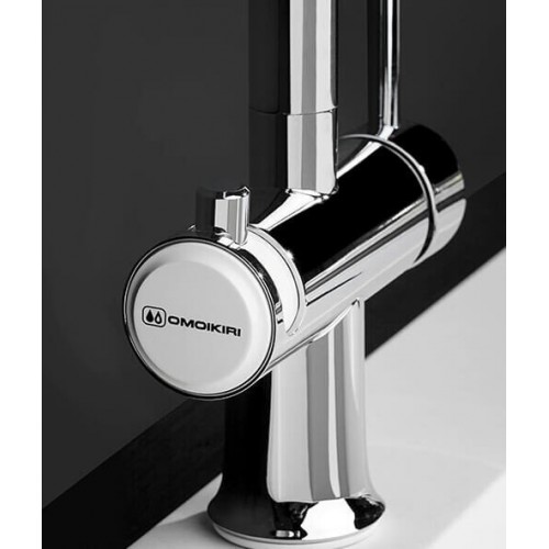 Смеситель Omoikiri Akeno C-BL (хром/черный)