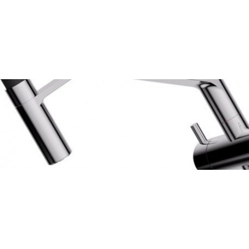 Смеситель Omoikiri Akeno C-BL (хром/черный)