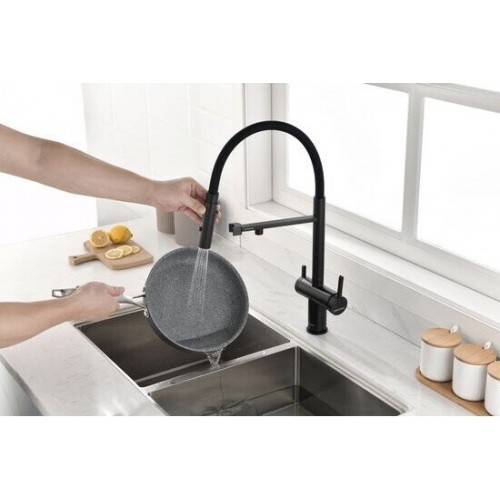 Смеситель Paulmark Gravity Gr213888-AN (антрацит)