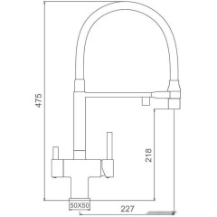 Смеситель Gappo G4395-59