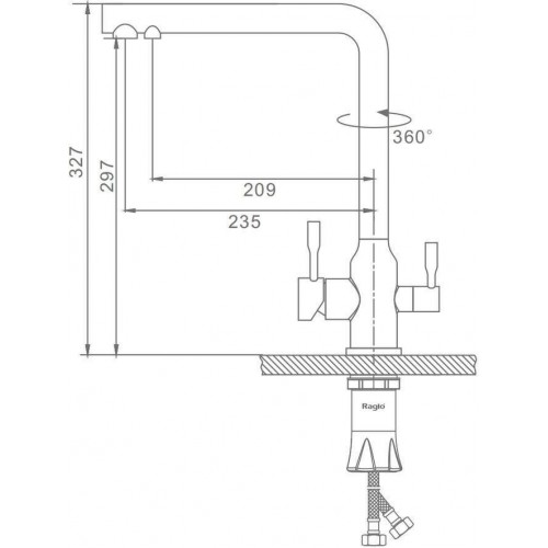 Смеситель Raglo R81.61.09