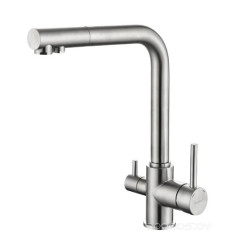 Смеситель GranFest 3611 нержавеющая сталь
