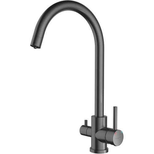Смеситель GranFest Quarz GF-Z5420 PVD графит