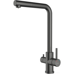 Смеситель GranFest QUARZ GF-Z5421 PVD графит