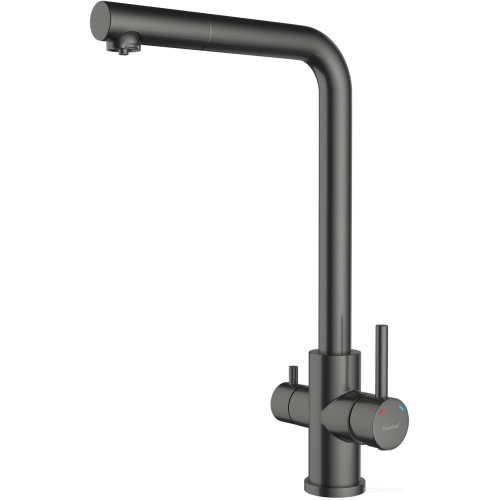 Смеситель GranFest QUARZ GF-Z5421 PVD графит