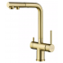 Смеситель Paulmark Serpentine SE213222-LG светлое золото