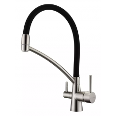 Смеситель Paulmark Siegen Si213111-BS брашированная сталь