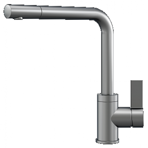 Смеситель Granula 5504 нержавеющая сталь