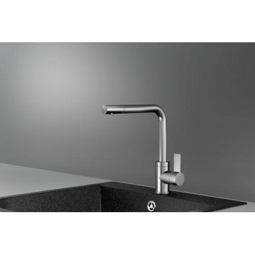 Смеситель Granula 5504 нержавеющая сталь