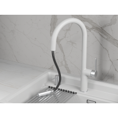 Смеситель Granula 9010 арктик/белый