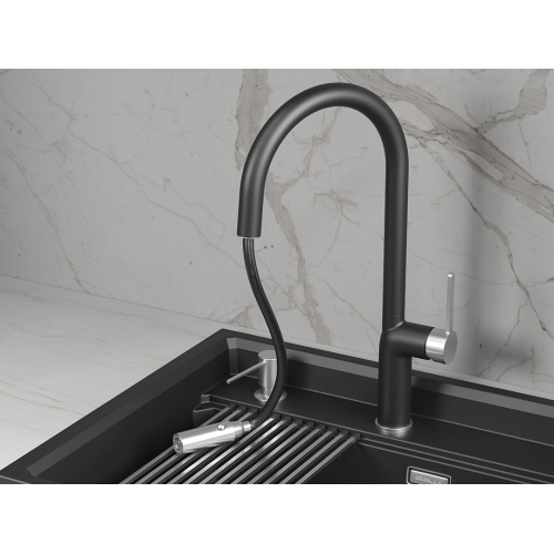 Смеситель Granula 9010 шварц