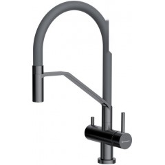 Смеситель Omoikiri Akeno-GM (вороненая сталь)