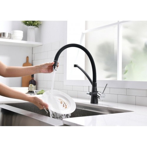 Смеситель Paulmark Siegen Si213111-BLM (черный)