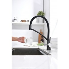 Смеситель Paulmark Siegen Si213111-BLM (черный)