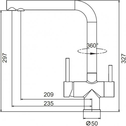 Смеситель Splenka S70.61.09