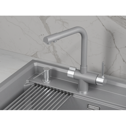 Смеситель Granula 5008 алюминиум