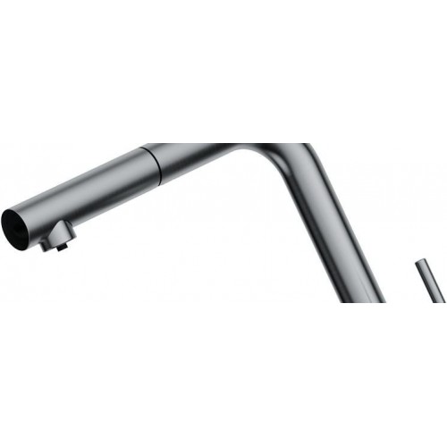 Смеситель Omoikiri Karatsu-S-BN (нержавеющая сталь)