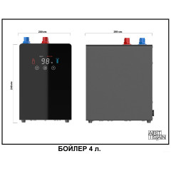 Смеситель Artisan 4 в 1 AQUAHOT MILAN BN (AH-1163C-BN)