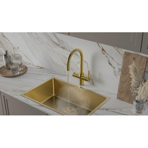 Смеситель Artisan 4 в 1 AQUAHOT MILAN LG (AH-1163C-LG)