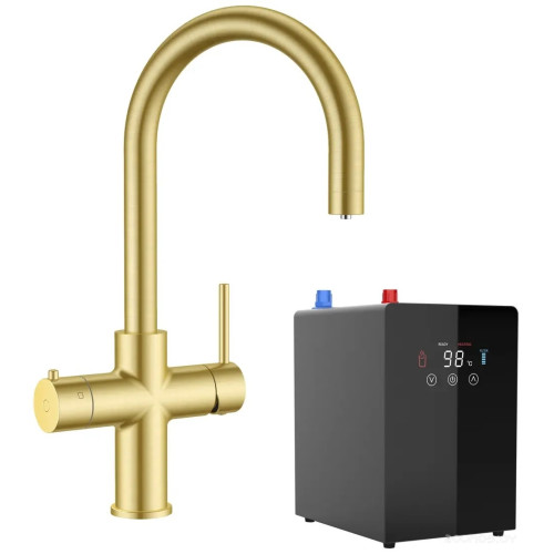 Смеситель Artisan 4 в 1 AQUAHOT MILAN LG (AH-1163C-LG)