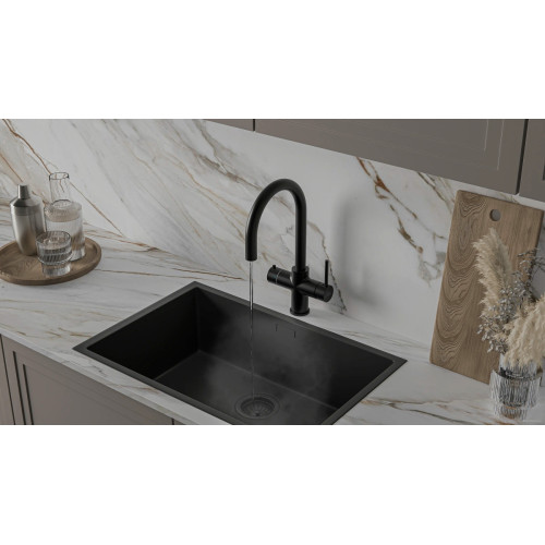 Смеситель Artisan 4 в 1 AQUAHOT MILAN BM (AH-1163С-BM)