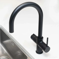 Смеситель Artisan 4 в 1 AQUAHOT MILAN BM (AH-1163С-BM)