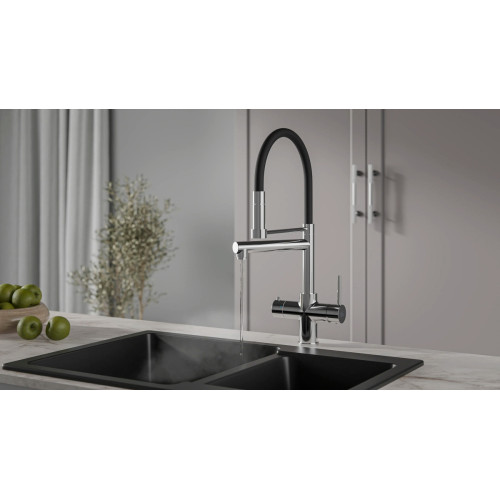 Смеситель Artisan 4 в 1 AQUAHOT ROME Chrome (AH-1169-C)