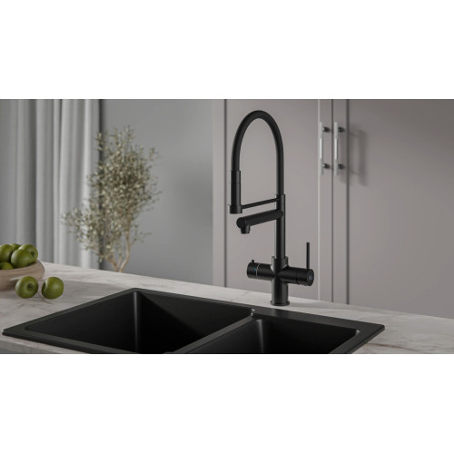 Смеситель Artisan 4 в 1 AQUAHOT ROME BM (AH-1169-BM)