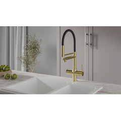 Смеситель Artisan 4 в 1 AQUAHOT ROME LG (AH-1169-LG)