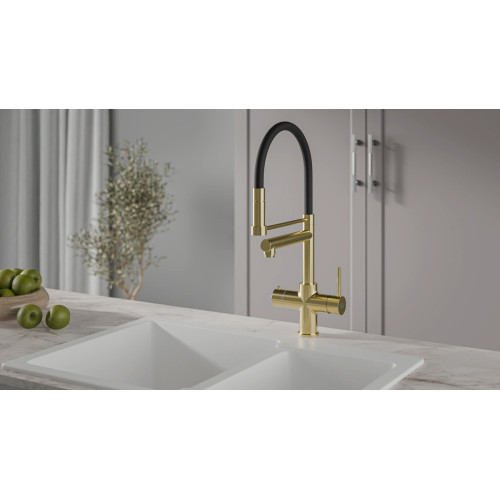 Смеситель Artisan 4 в 1 AQUAHOT ROME LG (AH-1169-LG)