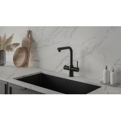 Смеситель Artisan 4 в 1 AQUAHOT MODENA BM (AH-1163L-BM)