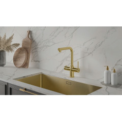 Смеситель Artisan 4 в 1 AQUAHOT MODENA LG (AH-1163L-LG)