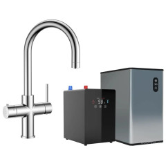 Смеситель Artisan 5 в 1 AQUAHOT MONTBLANC Chrome (AH-1165С-C)