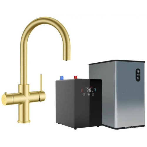 Смеситель Artisan 5 в 1 AQUAHOT MONTBLANC LG (AH-1165С-LG)