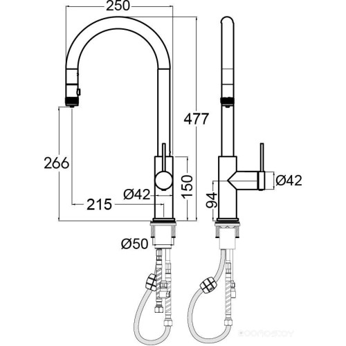 Смеситель Paulmark Ga213077-LG