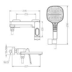 Смеситель Raglo R51.30