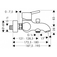 Смеситель Hansgrohe Talis S 32420000