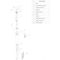 Смеситель Wasserkraft Main 4107