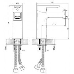 Смеситель IDDIS Sena SENSB00i01