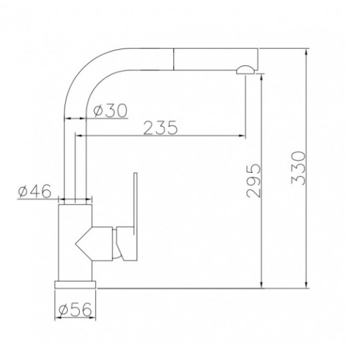 Смеситель Oulin OL-8607S