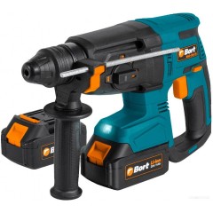 Перфоратор BORT BHD-20LI-BL (с 2-мя АКБ, кейс)