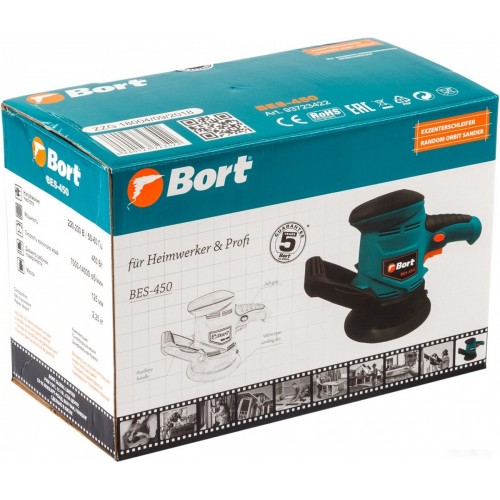 Шлифовальная машина BORT BES-450