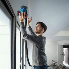 Шлифовальная машина Bosch GEX 185-LI Professional 06013A5021 (с 1-м АКБ, кейс)