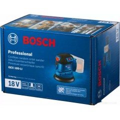 Шлифовальная машина Bosch GEX 185-LI Professional 06013A5020 (без АКБ)