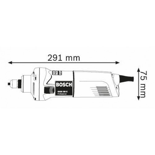 Шлифовальная машина Bosch GGS 28 C Professional
