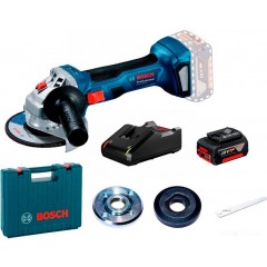 Угловая шлифмашина Bosch GWS 180-LI Professional 06019H9025 (с 1-им АКБ, кейс)