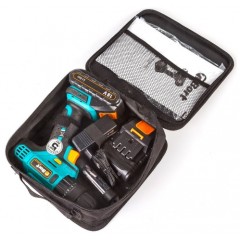 Дрель-шуруповерт BORT BAB-18Ix2Li-FD (с 2-мя АКБ, кейс)